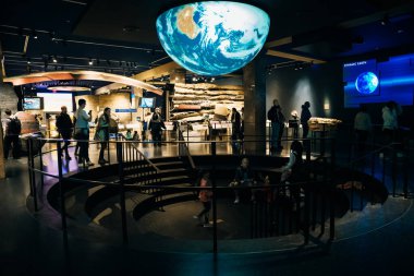 American Museum of Natural History, New York, ABD, Ağustos 2022 'de sergilenmektedir. Yüksek kalite fotoğraf