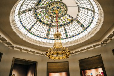 New York Şehri - Ekim 2022 Metropolitan Müzesi 'nde. Yüksek kalite fotoğraf