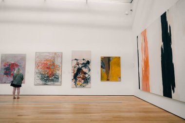 LACMA 'daki sergiler, Los Angeles Sanat Müzesi. ABD - Mayıs 2023. Yüksek kalite fotoğraf