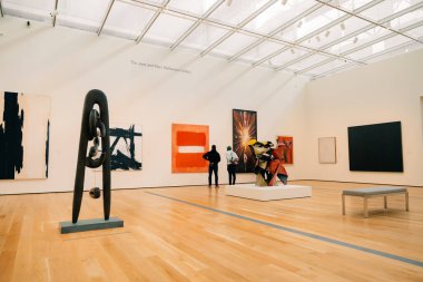 LACMA 'daki sergiler, Los Angeles Sanat Müzesi. ABD - Mayıs 2023. Yüksek kalite fotoğraf