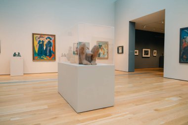 LACMA 'daki sergiler, Los Angeles Sanat Müzesi. ABD - Mayıs 2023. Yüksek kalite fotoğraf