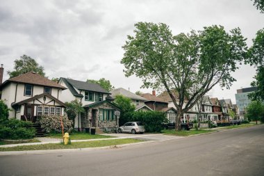 Kanada, Thunder Bay 'deki kilise. Mayıs 2023. Yüksek kalite fotoğraf