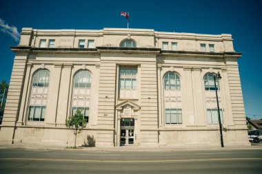 Kanada, Thunder Bay 'deki kilise. Mayıs 2023. Yüksek kalite fotoğraf