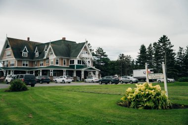 Dalvay, PE, Kanada - Ağustos 2022 Deniz Oteli yakınlarındaki Iconic Dalvay. Yüksek kalite fotoğraf