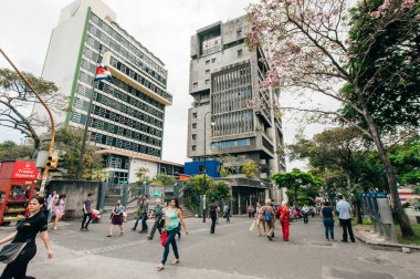 San Jose, Kosta Rika - 29 Mart 2018 Sessizlik Töreni, San Jose 'de Kutsal Perşembe. Yüksek kalite fotoğraf
