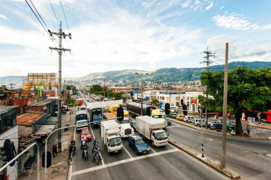 Kolombiya, Medellin - 2 Mayıs 2023. Yüksek kalite fotoğraf