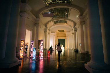 Valencia, İspanya - 2 Mayıs 2023 CCCC Merkezi del Carme Cultura Contemporania. Yüksek kalite fotoğraf