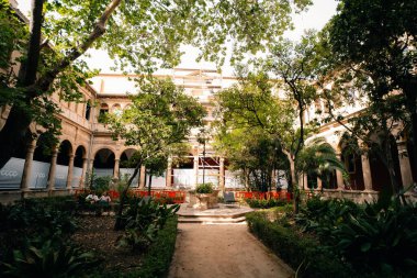 Valencia, İspanya - 2 Mayıs 2023 CCCC Merkezi del Carme Cultura Contemporania. Yüksek kalite fotoğraf