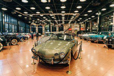 İstanbul, Türkiye - 12 Aralık 2021, Rahmi M. Koç Müzesi İstanbul 'da özel bir sanayi müzesidir. Yüksek kalite fotoğraf