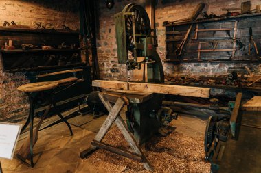 İstanbul, Türkiye - 12 Aralık 2021, Rahmi M. Koç Müzesi İstanbul 'da özel bir sanayi müzesidir. Yüksek kalite fotoğraf