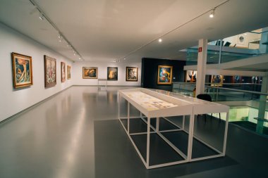 Meksika Cuidad de Mexico 'daki Arte Carrillo Gil Müzesi - 20 Mayıs 2023. Yüksek kalite fotoğraf