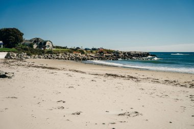 Hampton, NH, ABD - 23 Temmuz 2020: North Hampton Plajı. Yüksek kalite fotoğraf