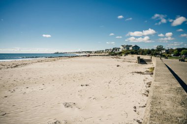 Hampton, NH, ABD - 23 Temmuz 2020: North Hampton Plajı. Yüksek kalite fotoğraf