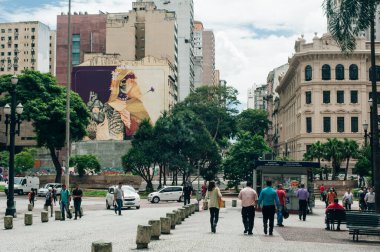 Rio de Janeiro, Brezilya 'nın finans merkezi - 2 Mayıs 2023. Yüksek kalite fotoğraf