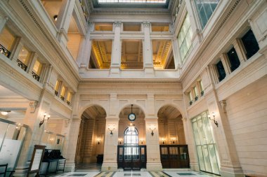 Buenos Aires, Arjantin - 19 Mayıs 2023: Kirchner Kültür Merkezi. Yüksek kalite fotoğraf