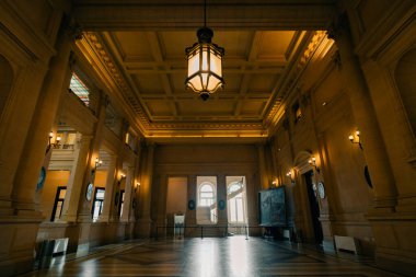 Buenos Aires, Arjantin - 19 Mayıs 2023: Kirchner Kültür Merkezi. Yüksek kalite fotoğraf