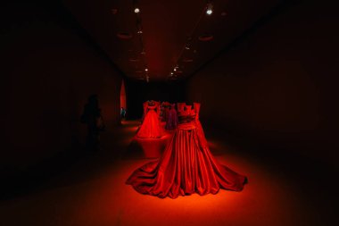 BUENOS AIRES, ARGENTINA - Recoleta Kültür Merkezi 'nde 12 Aralık 2023 sergisi. Yüksek kalite fotoğraf