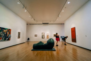 Buenos aires, Arjantin - Ulusal Güzel Sanatlar Müzesi 'nde 3 Kasım 2023 sergisi. Yüksek kalite fotoğraf