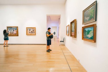 Buenos aires, Arjantin - Ulusal Güzel Sanatlar Müzesi 'nde 3 Kasım 2023 sergisi. Yüksek kalite fotoğraf