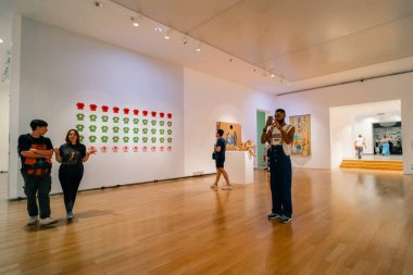 Buenos aires, Arjantin - Ulusal Güzel Sanatlar Müzesi 'nde 3 Kasım 2023 sergisi. Yüksek kalite fotoğraf