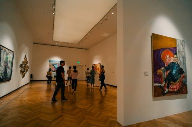 Buenos aires, Arjantin - Ulusal Güzel Sanatlar Müzesi 'nde 3 Kasım 2023 sergisi. Yüksek kalite fotoğraf