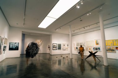 Buenos Aires, Arjantin - 13 Mayıs 2023 Sivori Müzesi, Bosques de Palermo. Yüksek kalite fotoğraf