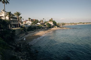 Yana, Türkiye, Kasım 2020. Antik şehir, mimari anıt. Apollo Tapınağı. Eski bir Roma şehrinin kalıntıları. Yüksek kalite fotoğraf