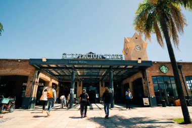 Tigre Train Station - Tigre, Buenos Aires, Argentina - dec 2th 2023. High quality photo clipart