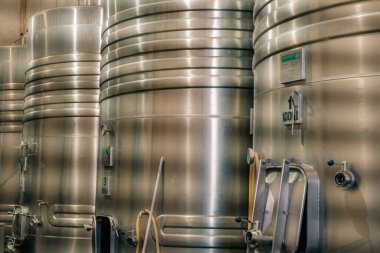 Kuzey Arjantin 'de modern bir şaraphane. Yüksek kalite fotoğraf