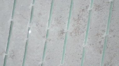 Salinas Grandes 'in hava manzarası, Jujuy, Arjantin - 2 Mart 2024