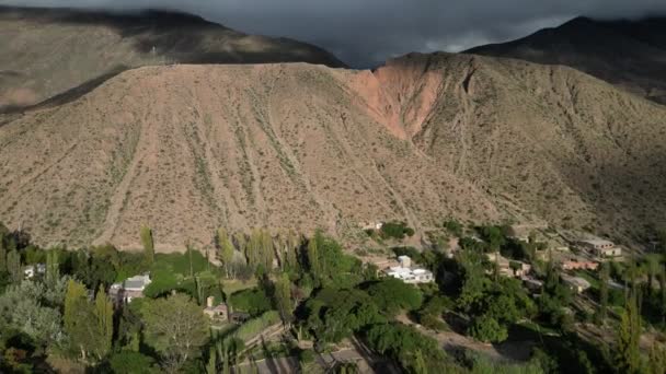Vue Panoramique Sur Les Ruines Pucara Tilcara Pre Inca Tilcara — Video