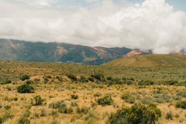 road to anorama of the Cerro de los 14 Colores, Jujuy, Argentina. High quality photo clipart