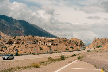 Maimara 'daki Antik Mezarlık, Quebrada de Humahuaca, Jujuy, Arjantin - 2 Şubat 2024. Yüksek kalite fotoğraf