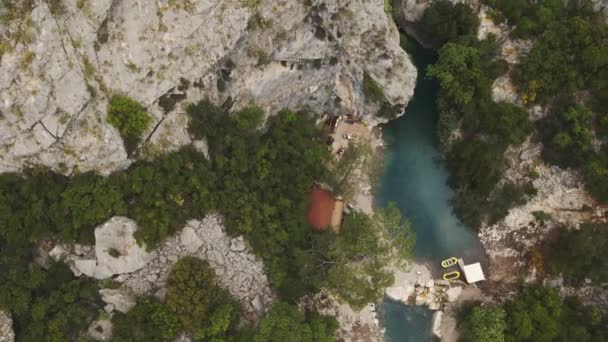 Koprulu Canyon National Park Brücke Und Wasserressourcen Manavgat Antalya — Stockvideo