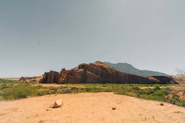 stock image Castillo Quebrada de las Conchas, Cafayate province of Salta - Argentina. High quality photo