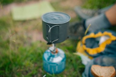 Öğle yemeği için Nutella. Yüksek kalite fotoğraf