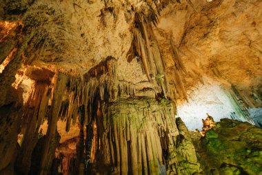  grotto Grotta di Nettuno, Capo Caccia, Alghero, Sardinia, Italy. High quality photo clipart