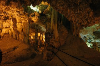  grotto Grotta di Nettuno, Capo Caccia, Alghero, Sardinia, Italy. High quality photo clipart