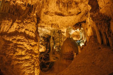  grotto Grotta di Nettuno, Capo Caccia, Alghero, Sardinia, Italy. High quality photo clipart