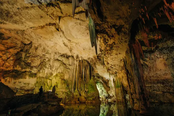 Stock image  grotto Grotta di Nettuno, Capo Caccia, Alghero, Sardinia, Italy. High quality photo