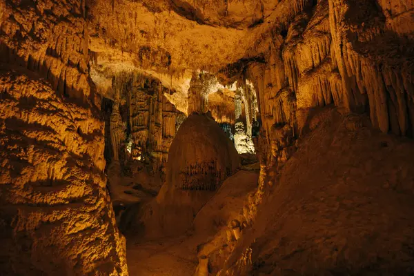 stock image  grotto Grotta di Nettuno, Capo Caccia, Alghero, Sardinia, Italy. High quality photo