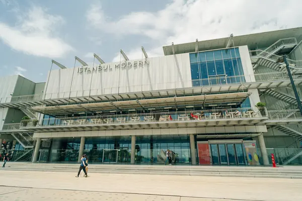 stock image Istanbul, Turkey - May 5 2024 Istanbul Museum of Modern Art, or Istanbul Modern. High quality photo