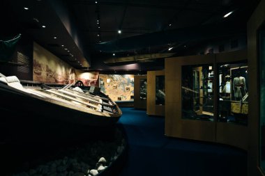 Winnipeg, Manitoba, Kanada - 2 Mayıs 2024 Manitoba Müzesi. Yüksek kalite fotoğraf