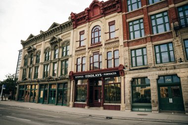Red River Üniversitesi Polytechnic - Winnipeg, Manitoba 'daki Exchange District Campus College, Kanada, 20 Temmuz 2024. Yüksek kalite fotoğraf