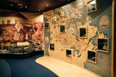 Winnipeg, Manitoba, Kanada - 2 Mayıs 2024 Manitoba Müzesi. Yüksek kalite fotoğraf