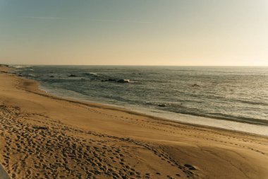 Beautiful spring landscape along the the Saint James pilgrimage way, Camino Portuguese, Portugal. High quality photo
