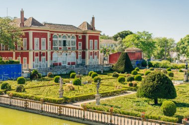 Lizbon, Lizbon Portekiz - 2 Mayıs 2024 Fronteira Markizleri Sarayı. Yüksek kalite fotoğraf