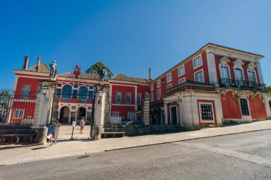 Lizbon, Lizbon Portekiz - 2 Mayıs 2024 Fronteira Markizleri Sarayı. Yüksek kalite fotoğraf