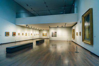 İstanbul, Türkiye - Fabruary 12. 2024 IRHM, İstanbul Resim ve Heykel Müzesi. Yüksek kalite fotoğraf