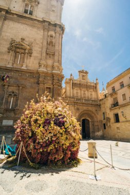 İspanya, Murcia 'daki şehir merkezi manzarası - ma 22024. Yüksek kalite fotoğraf